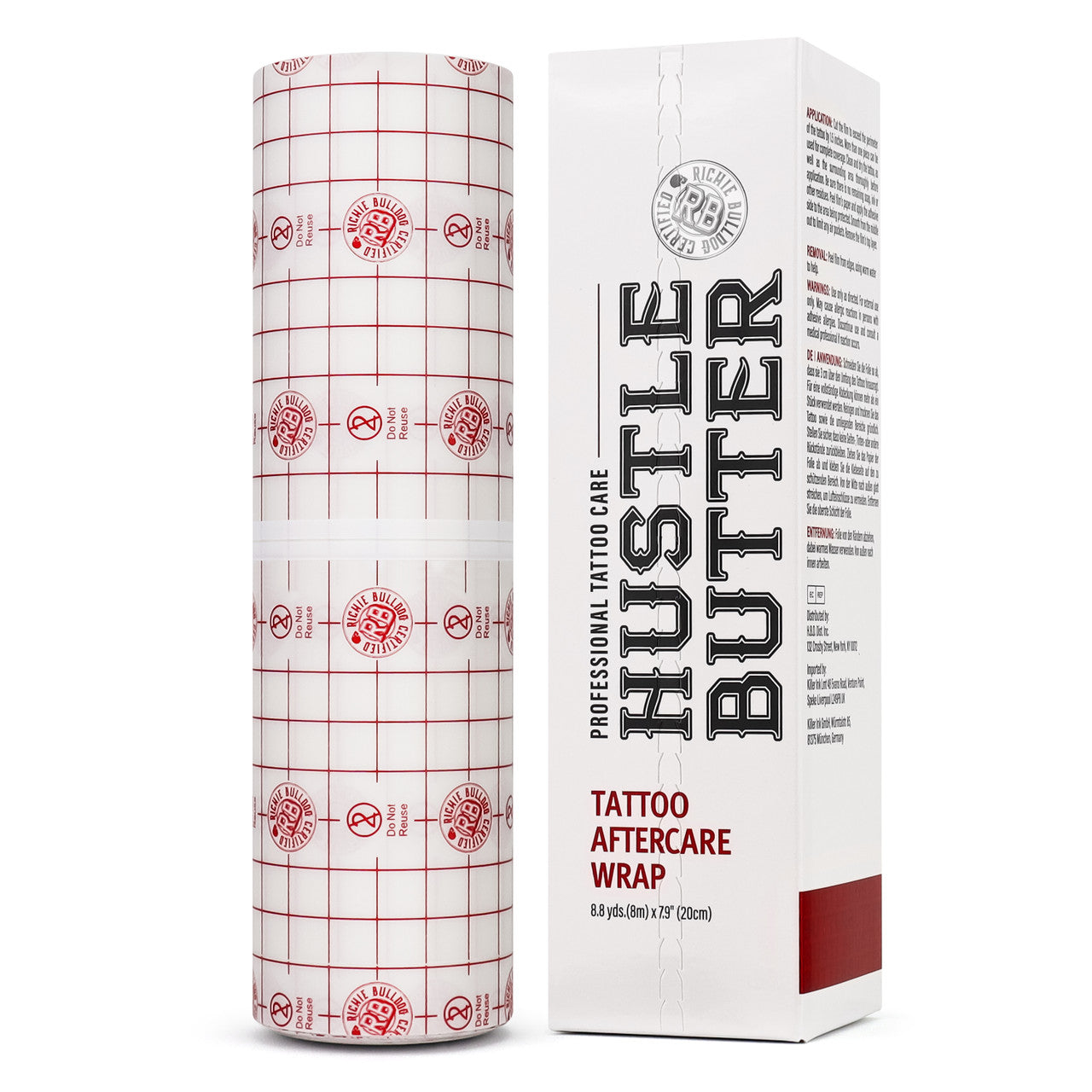 Hustle Butter Tattoo Aftercare Wrap Pro