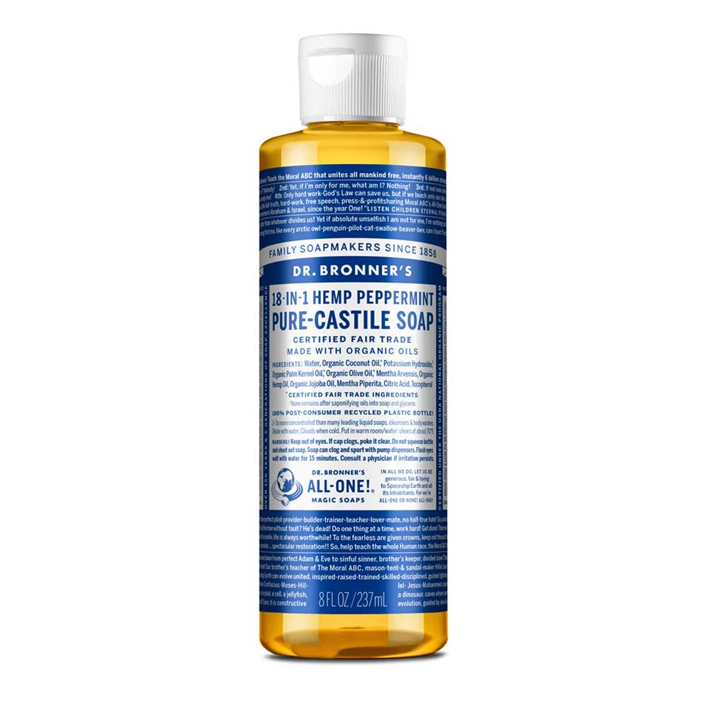 Dr. Bronner's Peppermint Liquid Soap